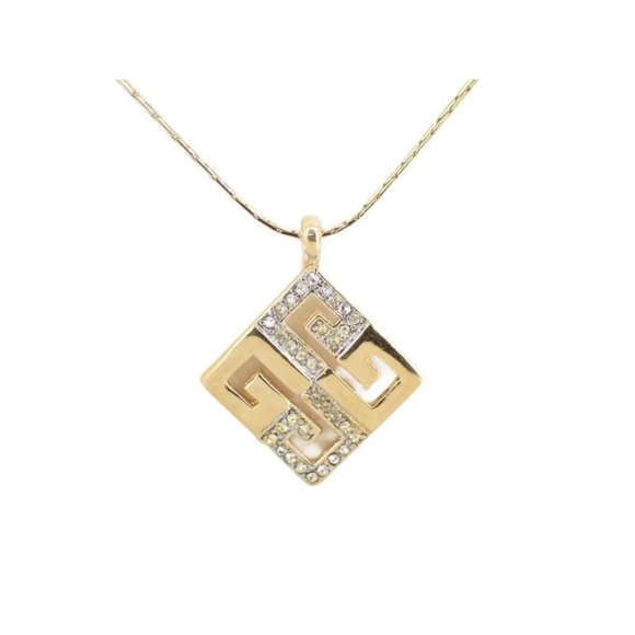 Jewelry - GIVENCHY ELegant Gold Pendant Necklace